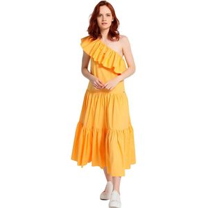 Victorio & Lucchino - 9210 - Mouwloze Midi-jurk - Damesjurk