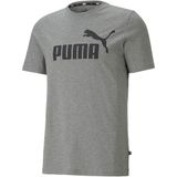 Puma Essential Logo Short Sleeve T-shirt Grijs 2XL Man