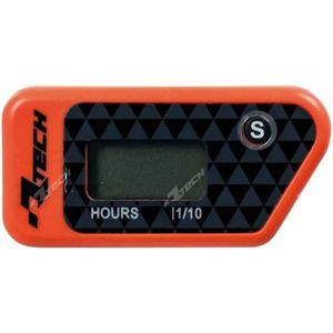 Rtech - Wireless Electronic Uurmeter - Draadloos - 100% Waterdicht IP68 - 68x33 mm