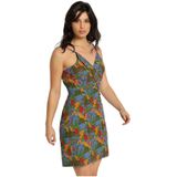 Lois - Tropical Love - Strapless Jurkje - Veelkleurig - Katoen