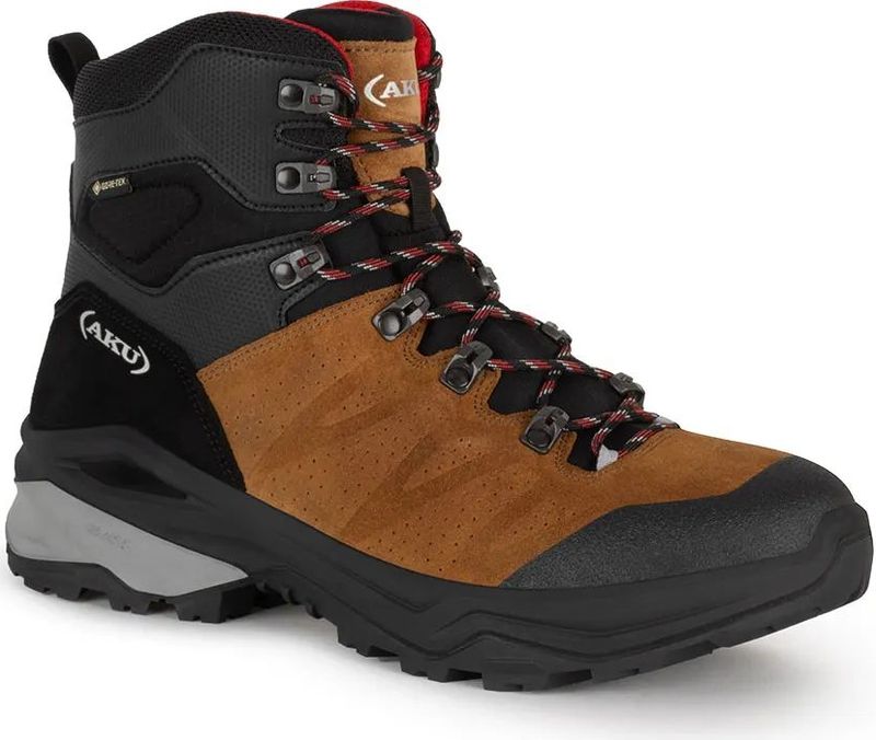 Veterboots - Hoog - Nubuck en Stretchstof - Gore-Tex - Vibram Zool