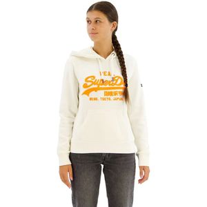Superdry Neon Vl Embroidered Graphic Hoodie Gerenoveerd