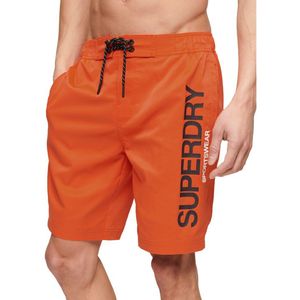 Superdry Code Sweat Shorts Oranje XL Man