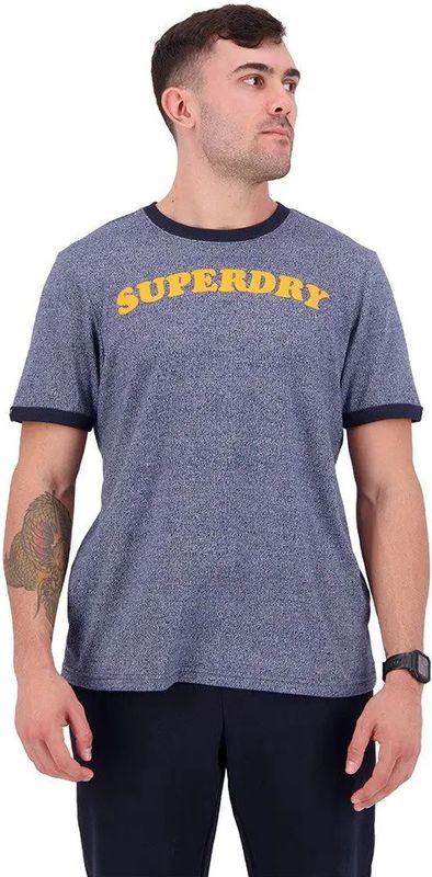 Superdry - Vintage Cooper Class Rngr - T-shirt - Katoen - Relaxte Pasvorm