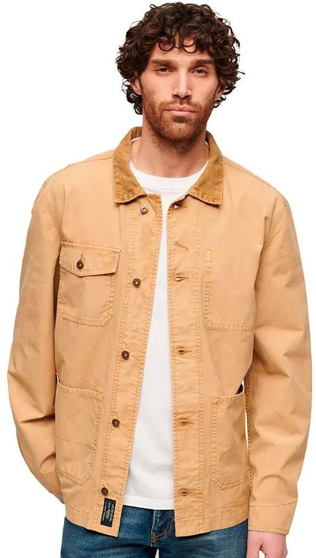 Superdry - Merchant Store - Katoenen Werkjack - Lichtgewicht - Relaxed Fit