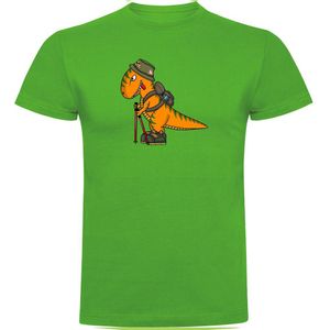Kruskis Dino Trek Short Sleeve T-shirt Groen L Man