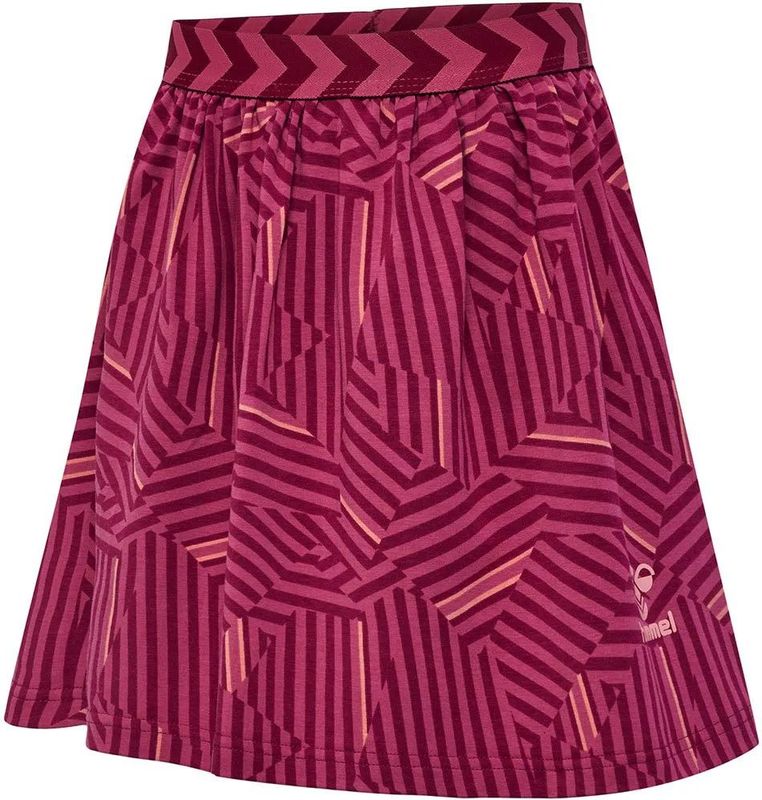 Hummel - hml Melody Skirt - Rok - Geometrische Print - Biologisch Katoenmix