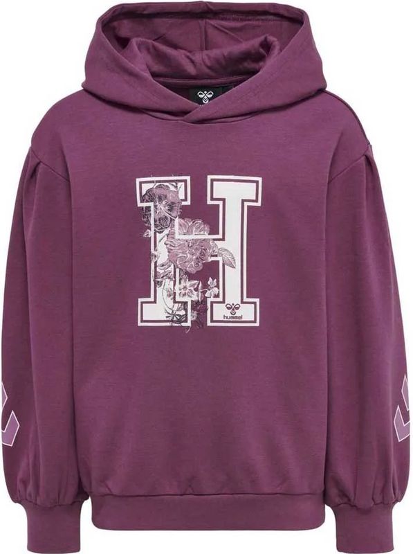 Hummel - hmlASTROLOGY HOODIE - Hoodie - Gerecycled - Bloemenpatroon