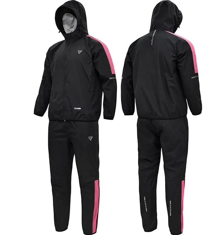 RDX - Sauna Pak - Unisex - Zwart - Nylon/PU - Slim Fit