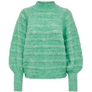 Only Celina Life High Neck Sweater Groen M Vrouw