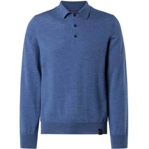 North Sails 12gg Lange Mouw Poloshirt