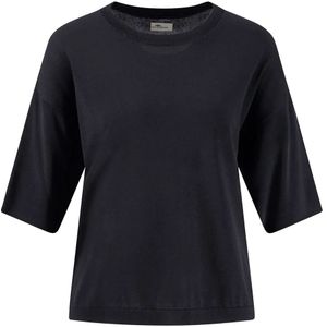 Fynch Hatton Knit Light T-shirt Met Korte Mouwen
