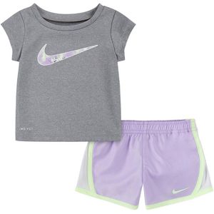 Nike Kids Printed Clutempo Infant Set Paars 12 Months Meisje