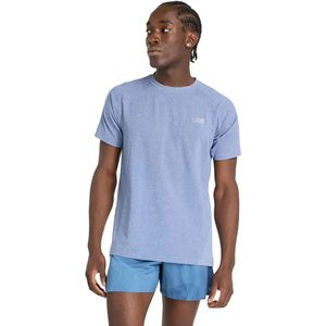 New Balance Mt41080 T-shirt Met Korte Mouwen