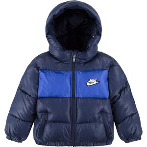 Nike Kids 66l074 Heavy Weight Puffer Jacket Blauw 24 Months