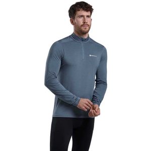 Montane - Dart Xt Zip Neck - Baselayer - Blauw