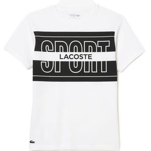 Lacoste Th1787-00 Short Sleeve T-shirt Wit L Man