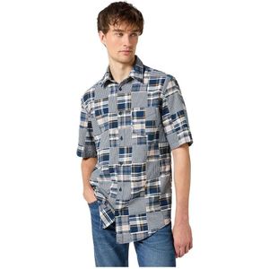 Wrangler 112350504 1 Pkt Overhemd Met Korte Mouwen