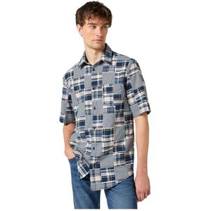 Wrangler 112350504 1 Pkt Overhemd Met Korte Mouwen