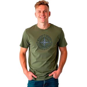 Kruskis Compass Rose T-shirt Met Korte Mouwen