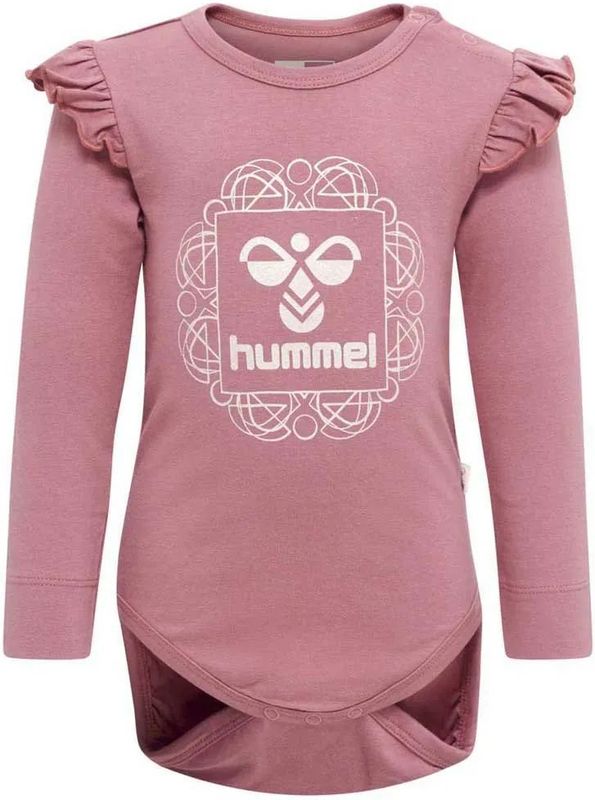 Hummel - hmlFrik Romper l/s - Dusty Rose - Romper L/S