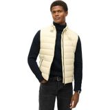 Superdry - Lightweight Padded Gilet - Zwart - Winddicht - Slim Fit
