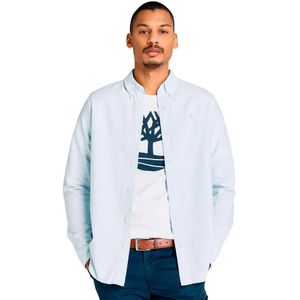 Timberland - TB0A44VUB021 - Overhemd - Blauw - Oxford - Lange Mouwen