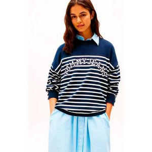 Stripe Varsity Sweater