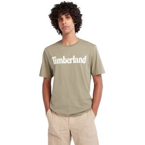 Timberland Kennebec River Linear Short Sleeve T-shirt Groen S Man