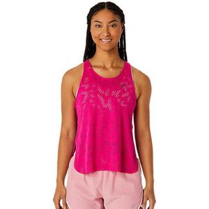 Asics Ventilate Actibreeze Sleeveless T-shirt Roze XL Vrouw