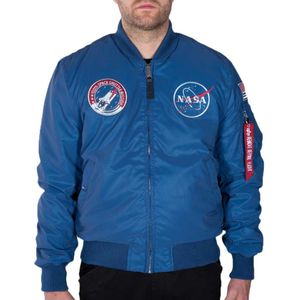 Alpha Industries Ma-1 Nasa Reflective Jacket Blauw L Man