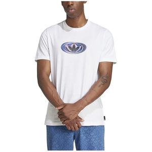 adidas - Graphic T-shirt - Zwart - Katoen