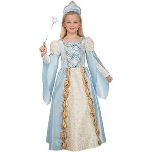 Viving Costumes Queen Girl Custom Beige 7-9 Years