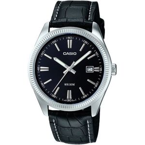 Casio Mtp-1302pl-1a Watch Zwart,Zilver