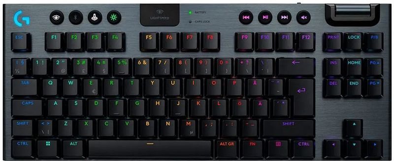 Logitech - G915 TKL - Draadloos RGB Mechanisch Gaming Toetsenbord
