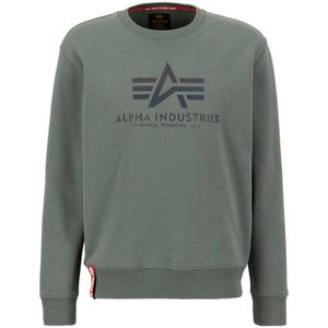 Alpha Industries Basic Rainbow Ref Print Sweatshirt Groen XL Man