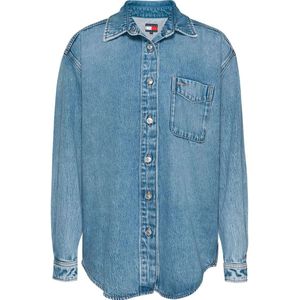 Tommy Hilfiger Dw0dw20365 Denim Overhemd Met Lange Mouwen