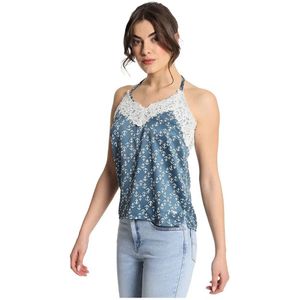 Victorio & Lucchino - 330078020 - Lingerie Topje - Blauw - Viscose - Mouwloos