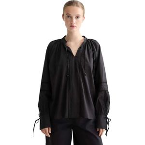 Scotch & Soda Lace And Ties Blouse Met Lange Mouwen