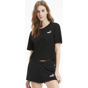 Puma Amplified Short Sleeve T-shirt Zwart M Vrouw