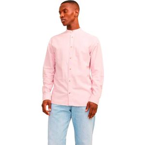 Jack & Jones Summer Band Linen Overhemd Met Lange Mouwen