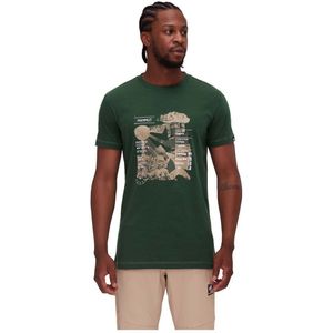 Mammut Massone Rocks Short Sleeve T-shirt Groen M Man