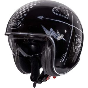 Premier Helmets - 23 Vintage Nx - Open Helm - ECE 22.06 - Koolstof en Aramidevezel