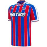 Macron - Crystal Palace FC 25/26 - Thuis T-shirt - Rood en Blauw - Korte Mouwen