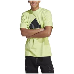 Adidas Future Icons Badge Of Sport Bomber Short Sleeve T-shirt Groen,Geel M Man