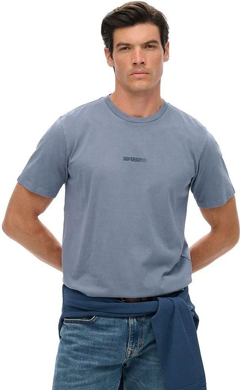 Superdry Micro Logo T-shirt Met Korte Mouwen