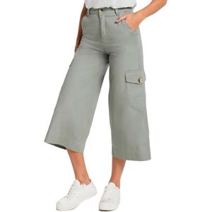 Lois Jeansvoor vrouwen. 207582255 Cargo broek groen (27), Casual, Katoen