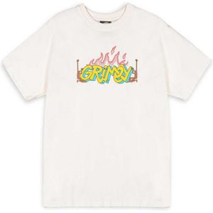 Grimey Jurassic Proud Short Sleeve T-shirt Wit L Man