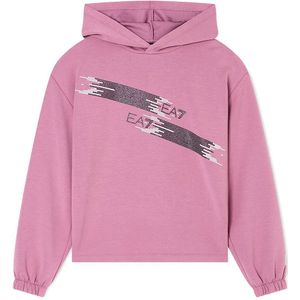 Ea7 Emporio Armani Train Logo Series Tape Hoodie