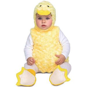 Viving Costumes Duckling Baby Costume Geel 0-6 Months